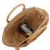 DOKOT Hand-Woven Straw Bag with Round Handle Retro Casual Summer Beach Handbags